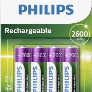 Philips Rechargeable NiMH AA HR6 2600mAh (4 stuks)